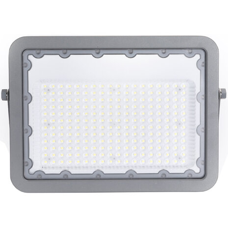 HLW LED Waterdichte Verstelbare LED Bouwlamp - Koud Wit 6000K - IP65, Witte Vloerlamp