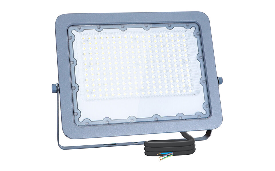 HLW LED Waterdichte Verstelbare LED Bouwlamp - Koud Wit 6000K - IP65, Witte Vloerlamp
