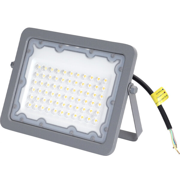 HLW LED Waterdichte Verstelbare LED Bouwlamp 50W - Witte Vloerlamp IP65 - Natuurlijk Wit