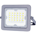 LED Bouwlamp Verstelbaar - Witte Vloerlamp Waterdicht IP65 - Koud Wit 6000K Daglicht Wit