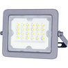 HLW LED LED Bouwlamp Verstelbaar - Witte Vloerlamp Waterdicht IP65 - Koud Wit 6000K Daglicht Wit