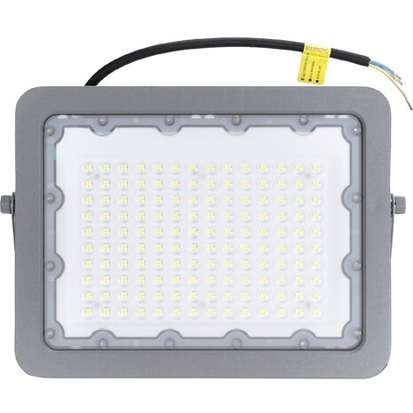 HLW LED LED Bouwlamp Verstelbaar Waterdicht IP65 - Witte Vloerlamp Koud Wit 6000K Daglicht Wit