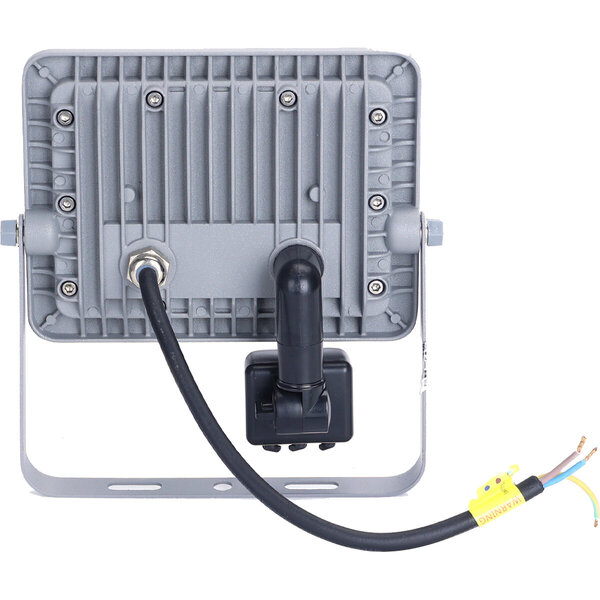 HLW LED Waterdichte LED Bouwlamp met Sensor 30W - Koud Wit 6500K - Verstelbaar & Aluminium