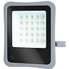 HLW LED LED Bouwlamp en Tuin Wandlamp Solar 50W Waterdicht IP65 Koud Wit 6000K Daglicht Wit