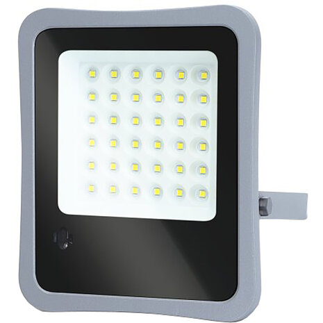 HLW LED LED Floodlight 100W Solar - Waterdichte LED Vloer- & Wandlamp IP65, Koud Wit Daglicht 6000K