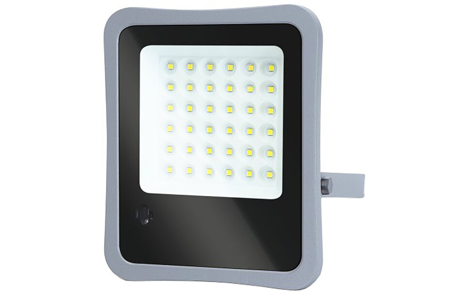 HLW LED LED Floodlight 100W Solar - Waterdichte LED Vloer- & Wandlamp IP65, Koud Wit Daglicht 6000K