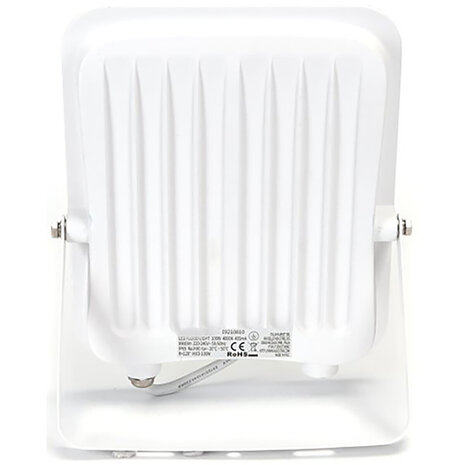 HLW LED LED Bouwlamp 100W - Witte, Waterdichte IP65 Lamp met Verstelbare Beam Angle en Neutraal Wit Licht