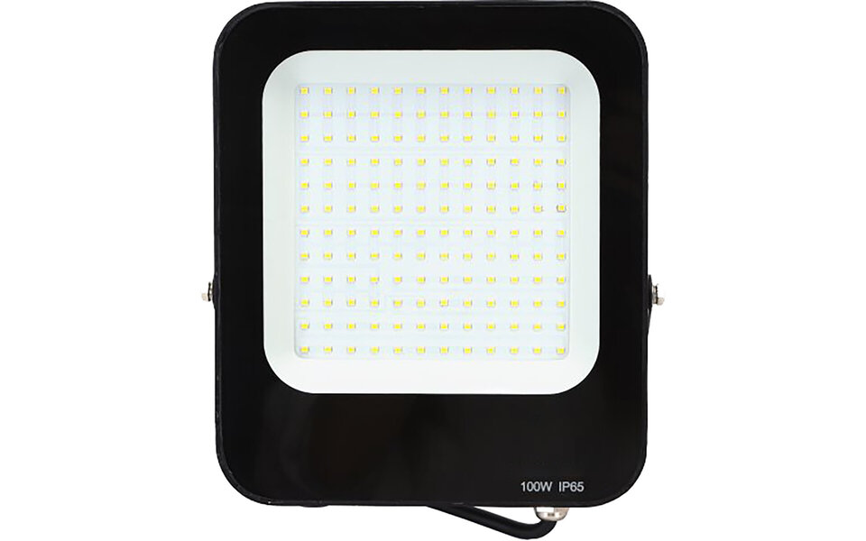 HLW LED LED Bouwlamp IP65 Waterdicht – Zwarte & Witte Vloerlamp met Neutraal Wit Licht