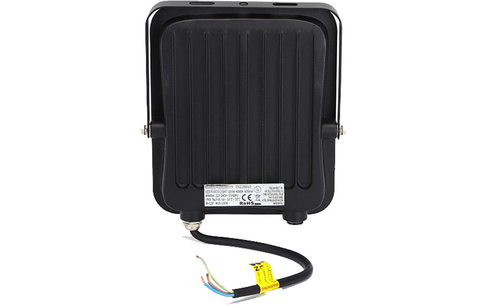 HLW LED LED Bouwlamp IP65 Waterdicht – Zwarte & Witte Vloerlamp met Neutraal Wit Licht