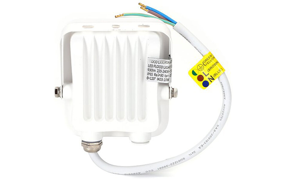 HLW LED Waterdichte LED Bouwlamp IP65 met Verstelbare Beam Angle en Neutraal Wit Licht