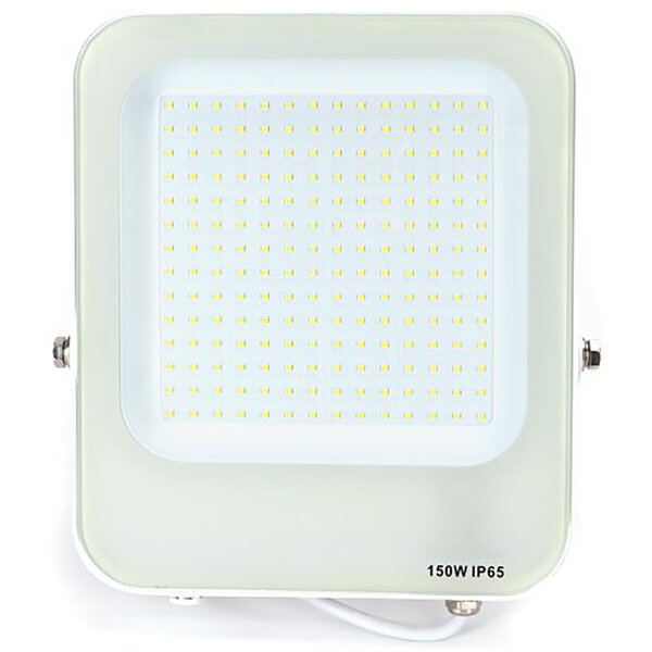 HLW LED LED Bouwlamp Waterdicht IP65 - Witte Bouwlamp met Verstelbare Beam Angle, Koud Wit 6000K