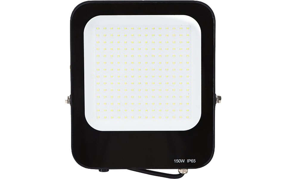HLW LED LED Bouwlamp Waterdicht IP65 - Verstelbare Beam Angle, Zwarte & Witte LED Lamp Koud Wit 6000K