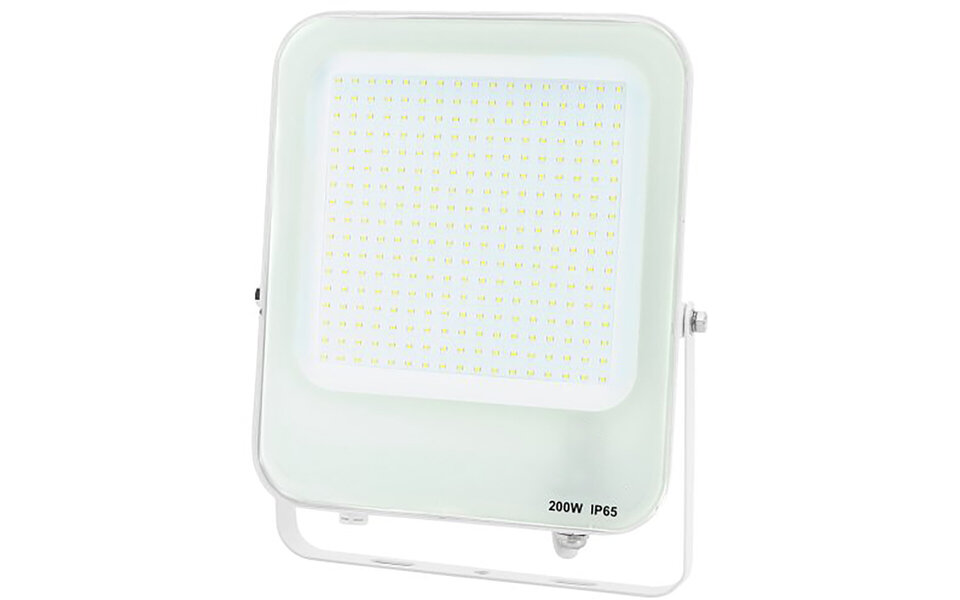HLW LED LED Bouwlamp Waterdicht IP65 - Koud Wit 6000K Daglicht Wit - Beam Angle Verstelbaar