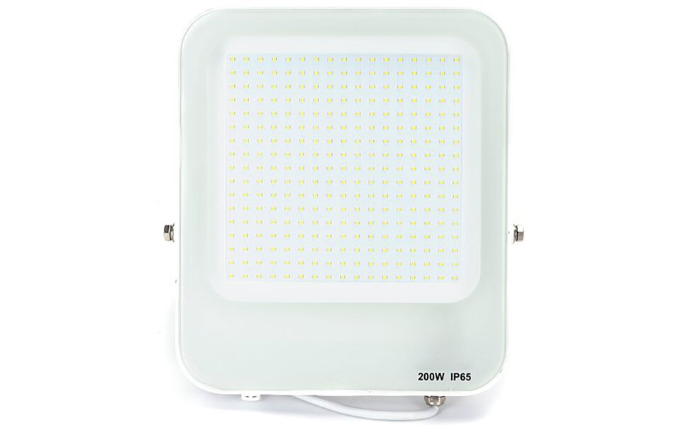 HLW LED LED Bouwlamp Waterdicht IP65 - Koud Wit 6000K Daglicht Wit - Beam Angle Verstelbaar
