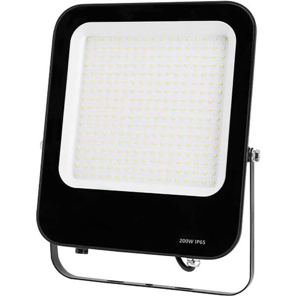 HLW LED LED Bouwlamp Waterdicht IP65 met Verstelbare Beam Angle - Zwart & Wit, Koud Wit 6000K Daglicht Wit