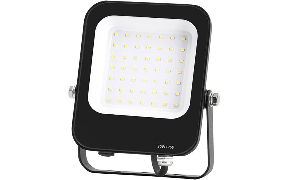 HLW LED Verstelbare LED Bouwlamp IP65 - Zwart & Wit, Koud Wit 6000K Daglicht Wit HLW LED Verstelbare LED Bouwlamp IP65 - Zwart & Wit, Koud Wit 6000K Daglicht Wit