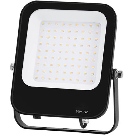 LED Bouwlamp Waterdicht IP65 - Verstelbare Beam Angle, Neutraal Wit Licht