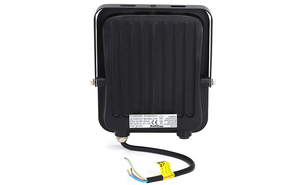 HLW LED LED Bouwlamp Waterdicht IP65 - Verstelbare Beam Angle, Neutraal Wit Licht