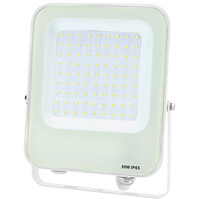 Waterdichte LED Bouwlamp 50W - Witte LED Lamp Koud Wit 6000K Waterdichte LED Bouwlamp 50W - Witte LED Lamp Koud Wit 6000K