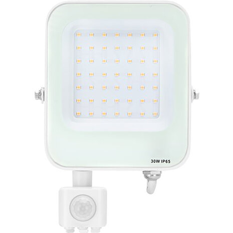 HLW LED LED Bouwlamp & Wandlamp met Sensor - Waterdicht IP65, Beam Angle Verstelbaar, Neutraal Wit