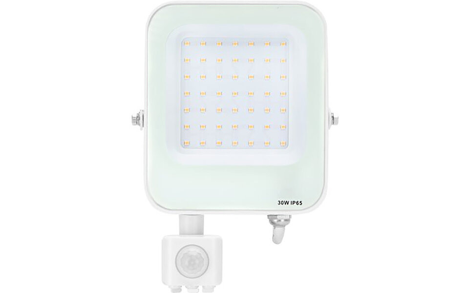 HLW LED LED Bouwlamp & Wandlamp met Sensor - Waterdicht IP65, Beam Angle Verstelbaar, Neutraal Wit HLW LED LED Bouwlamp & Wandlamp met Sensor - Waterdicht IP65, Beam Angle Verstelbaar, Neutraal Wit