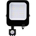 LED Bouwlamp & Wandlamp met Sensor - IP65 Waterdicht, Beam Angle Verstelbaar, Natuurlijk Wit