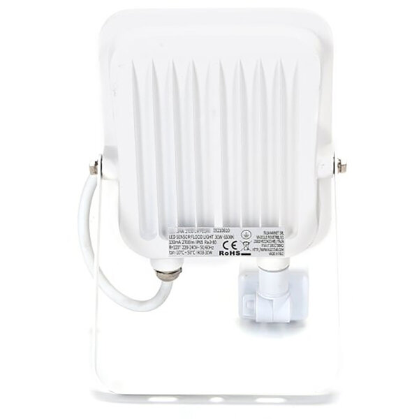 HLW LED LED Bouwlamp & Wandlamp met Sensor - Waterdicht IP65, Koud Wit 6000K, Beam Angle Verstelbaar