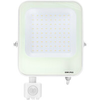 LED Bouwlamp 50W met Bewegingssensor - Waterdicht IP65