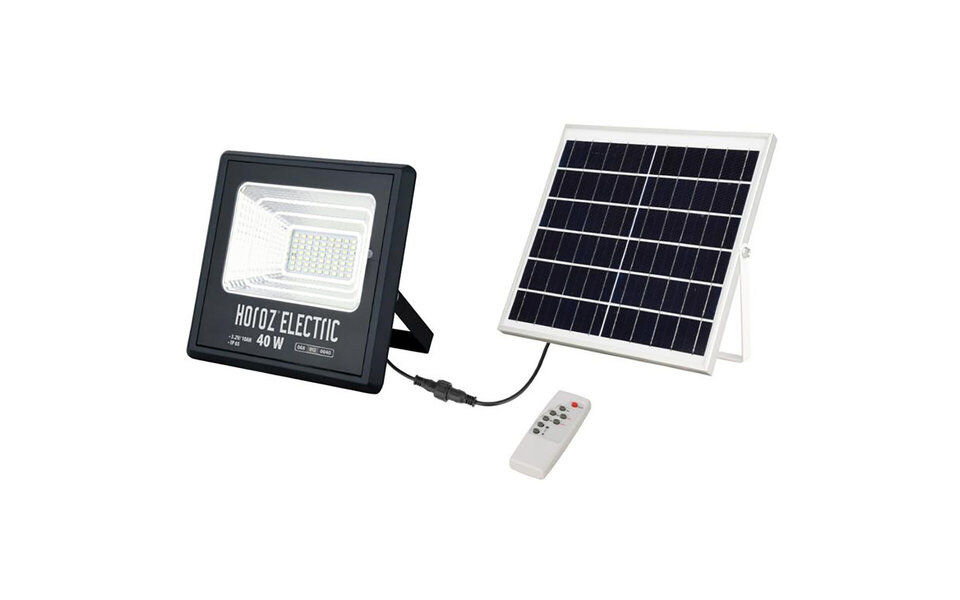 HLW LED LED Bouwlamp & Tuin Wandlamp 40W IP65 Waterdicht Koud Wit 6000K