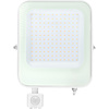 LED Bouwlamp 100W met Sensor - Waterdicht IP65 - Natuurlijk Wit