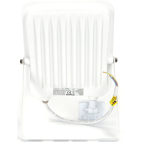 HLW LED LED Bouwlamp 100W met Sensor, Waterdicht IP65 - LED Bouwlamp & Wandlamp met Neutraal Wit