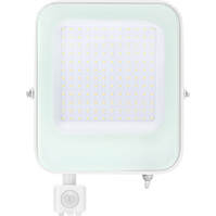 LED Bouwlamp 100W met Sensor - Waterdichte LED Bouwlamp