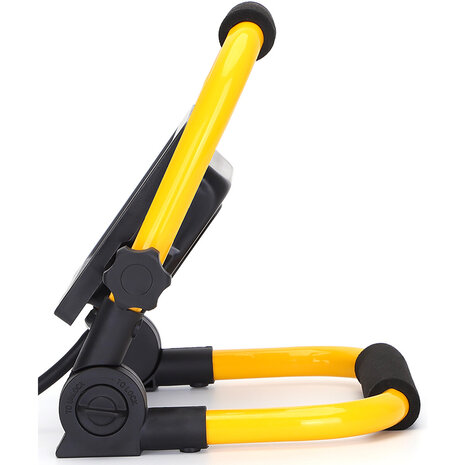 HLW LED Verstelbare LED Bouwlamp - Witte, Waterdichte IP65 Bouwlamp Koud Wit 6000K