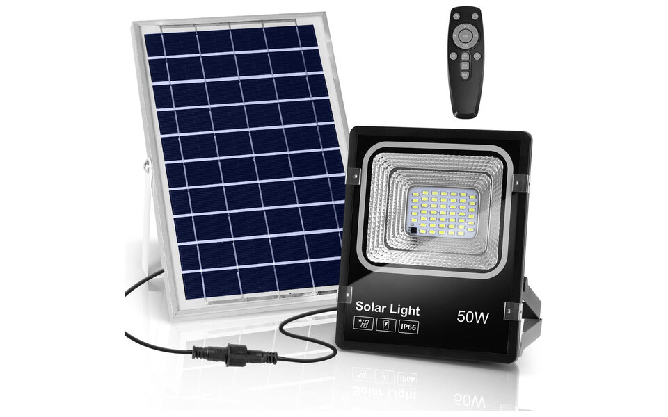 HLW LED Waterdichte 50W LED Bouwlamp & Tuin Wandlamp - Koud Wit 6000K Daglicht