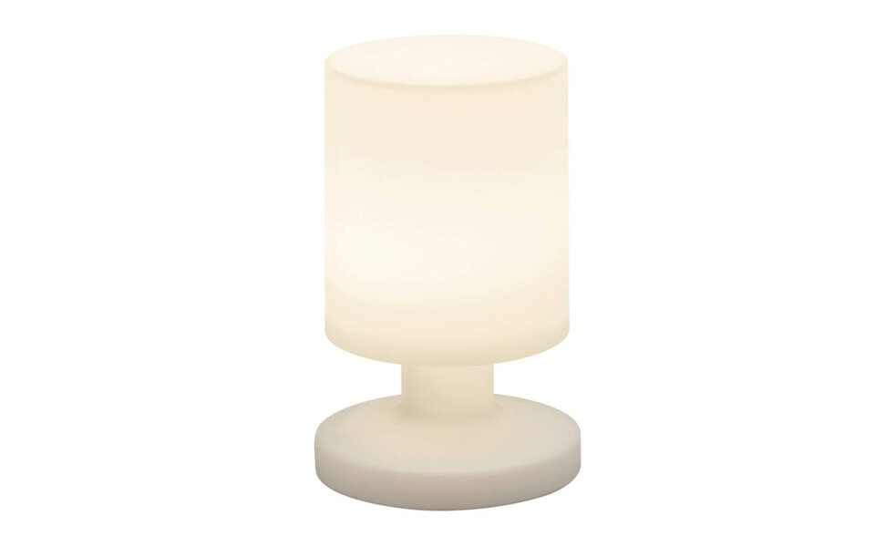 HLW LED Witte LED tafellamp met Stoffen Kap - Waterdicht en Energiezuinig