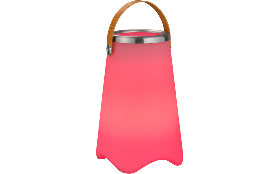 HLW LED RGB Witte LED tafellamp - Waterdicht, Oplaadbaar & Met Bluetooth Speaker