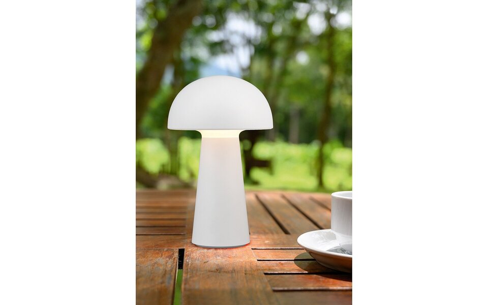 HLW LED Dimbare LED Tafellamp met Warm Wit 3000K - USB Oplaadbaar & Spatwaterdicht IP44