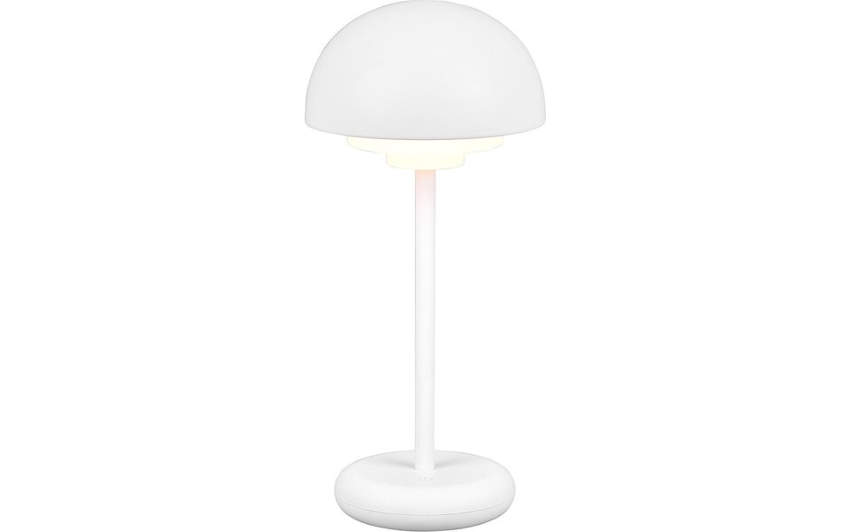 HLW LED Dimbare LED tafellamp 2W met warm wit licht 3000K, spatwaterdicht en oplaadbaar