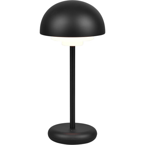 Dimbare LED Tafellamp 2W - Warm Wit 3000K, Spatwaterdicht IP44, Mat Zwart Dimbare LED Tafellamp 2W - Warm Wit 3000K, Spatwaterdicht IP44, Mat Zwart