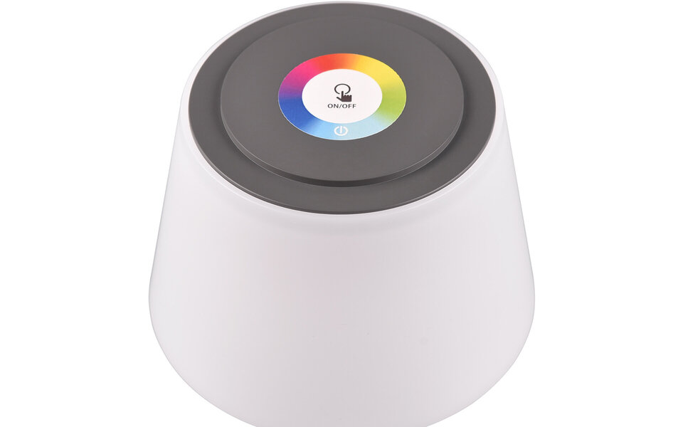 HLW LED Dimbare LED tafellamp en RGB LED Wandlamp met 1W LED, Waterdicht en Oplaadbaar HLW LED Dimbare LED tafellamp en RGB LED Wandlamp met 1W LED, Waterdicht en Oplaadbaar