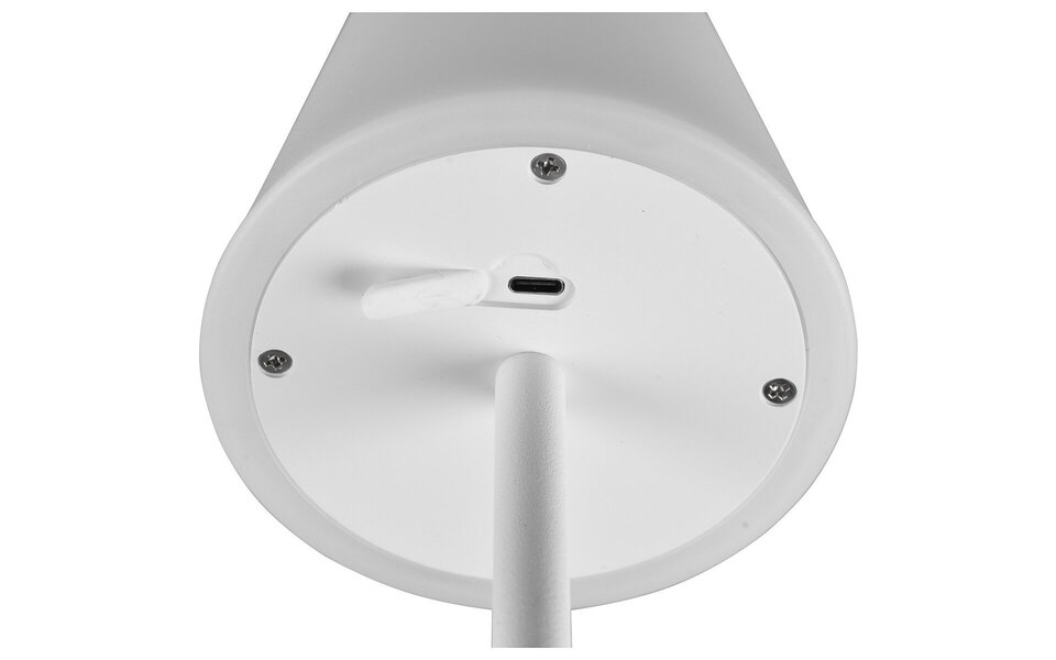 HLW LED Dimbare LED tafellamp en Wandlamp - Witte, Spatwaterdichte 2W LED, Oplaadbaar