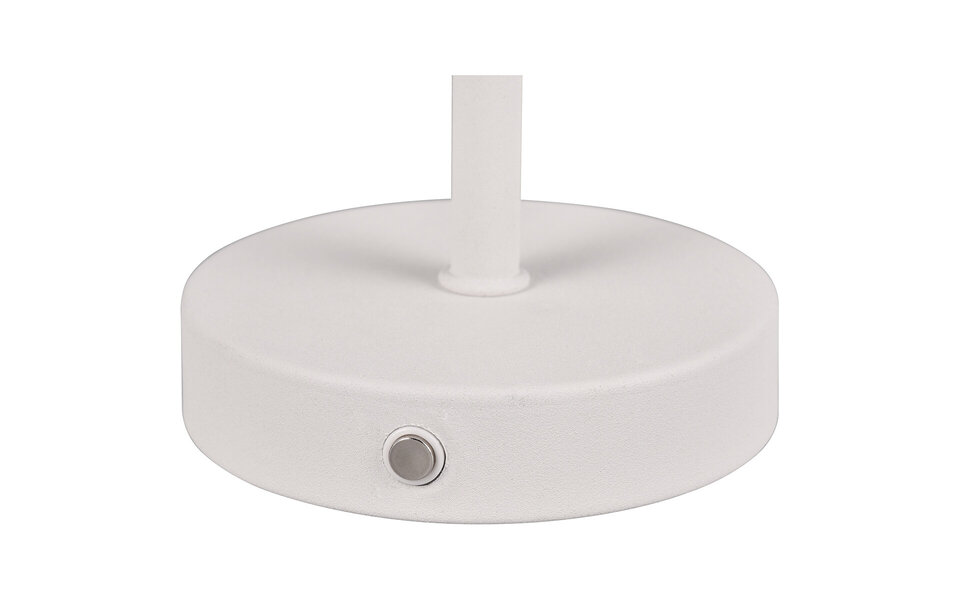 HLW LED LED tafellamp Metalen Witte 5W LED – Warm Wit 2700K–3000K voor Sfeervolle Verlichting