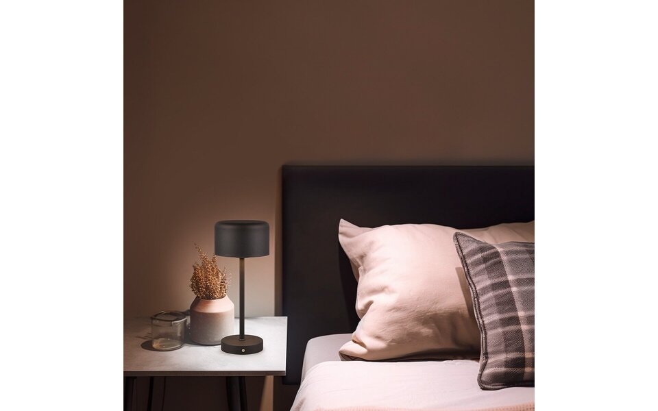 HLW LED LED tafellamp & Tafellamp Mat Zwart & Wit – Warm Wit 2700K–3000K, 5W LED, Metalen Vloerlamp HLW LED LED tafellamp & Tafellamp Mat Zwart & Wit – Warm Wit 2700K–3000K, 5W LED, Metalen Vloerlamp