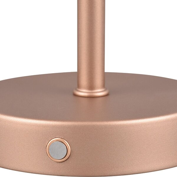 HLW LED LED Tafellamp Trion Elf - Metalen Vloerlamp in Coffee, Warm Wit 3000K, 1.5W LED