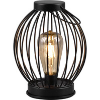 Waterdichte LED tafellamp Zwart & Wit - Warm Wit 2700K