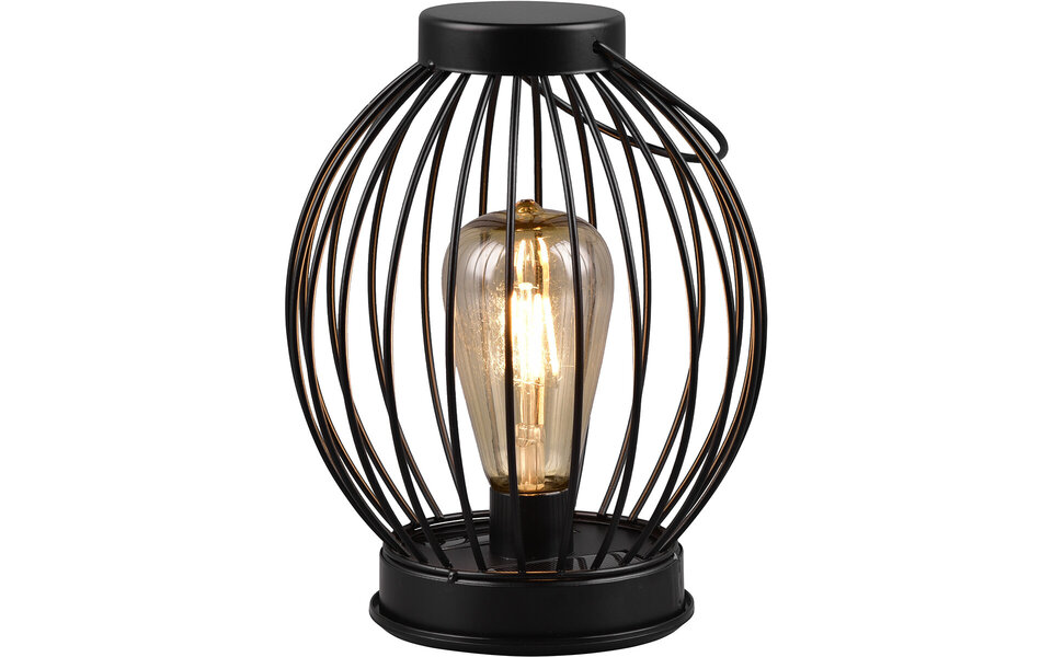 HLW LED LED tafellamp Zwart & Witte Vloerlamp - Waterdicht, Warm Wit 2700K, Perfect voor Binnen en Buiten