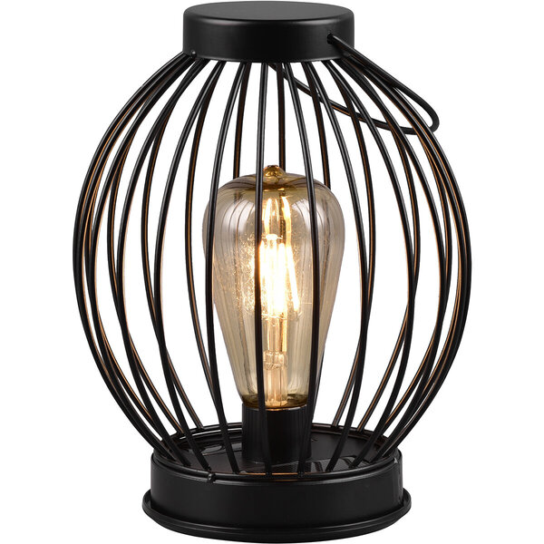 HLW LED LED tafellamp Zwart & Witte Vloerlamp - Waterdicht, Warm Wit 2700K, Perfect voor Binnen en Buiten