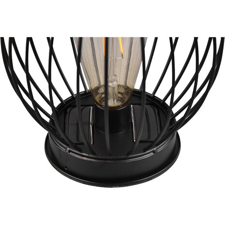 HLW LED LED tafellamp Zwart & Witte Vloerlamp - Waterdicht, Warm Wit 2700K, Perfect voor Binnen en Buiten