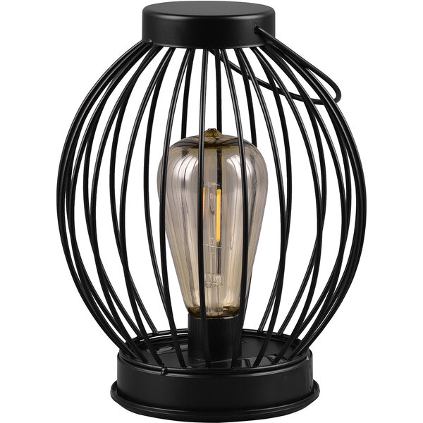 HLW LED LED tafellamp Zwart & Witte Vloerlamp - Waterdicht, Warm Wit 2700K, Perfect voor Binnen en Buiten