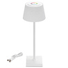 HLW LED Dimbare LED lamp - RGB & Witte Vloerlamp met oplaadbare batterij en touch bediening
